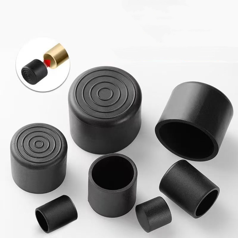 Furniture Hardware Feet - 8/10/12/14/16/20/25/30-120mm redondo de borracha cadeira perna