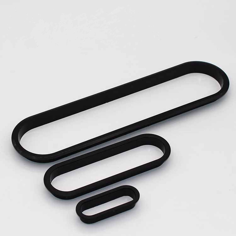 Furniture Hardware Handles - 2 peças de passa-cabos de plástico