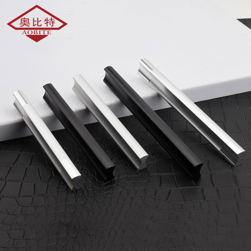 Furniture Hardware Black - American Kitchen Cabinet Storage Alças Armário