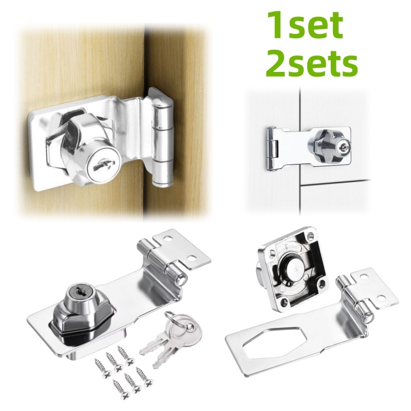 Furniture Hardware Handles - 1/2 conjuntos de fechadura de segurança