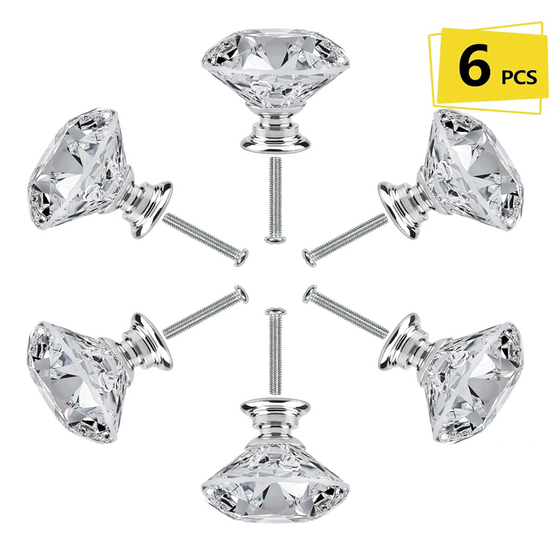 Furniture Hardware Feet - Conjunto de 6 Puxadores de Armário