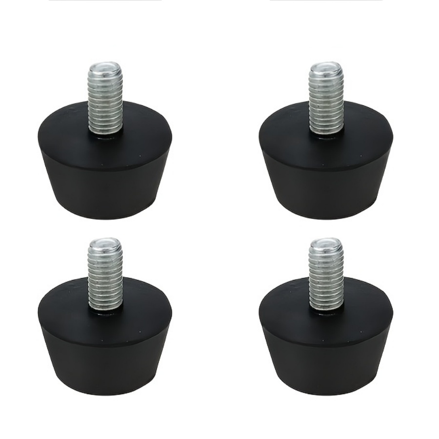 Furniture Hardware Feet - Almofada de borracha ajustável com parafuso,