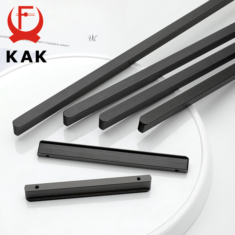 Kak-puxadores de armário e gav - Furniture Hardware Black avaliação e preço