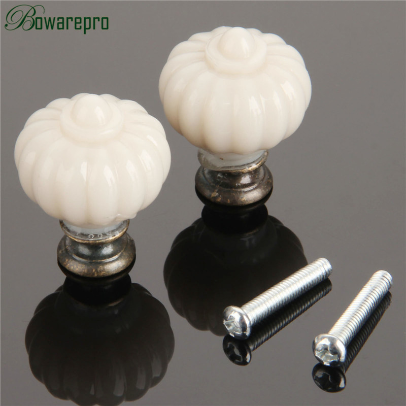 1pc acrílico marfim branco abó - Furniture Hardware Handles avaliação e preço