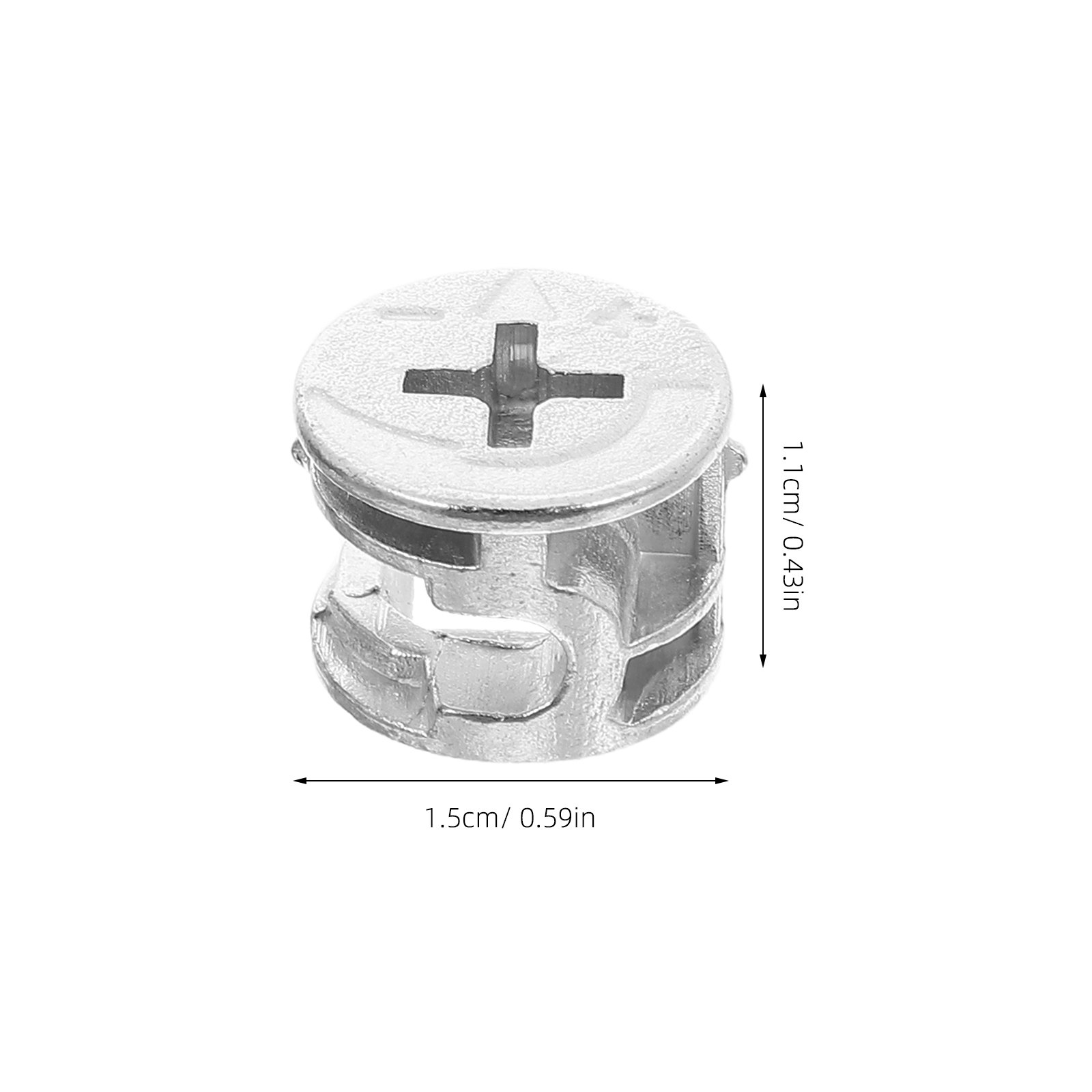 20 Peças Conector de Porca par - Cam Lock Nut avaliação e preço