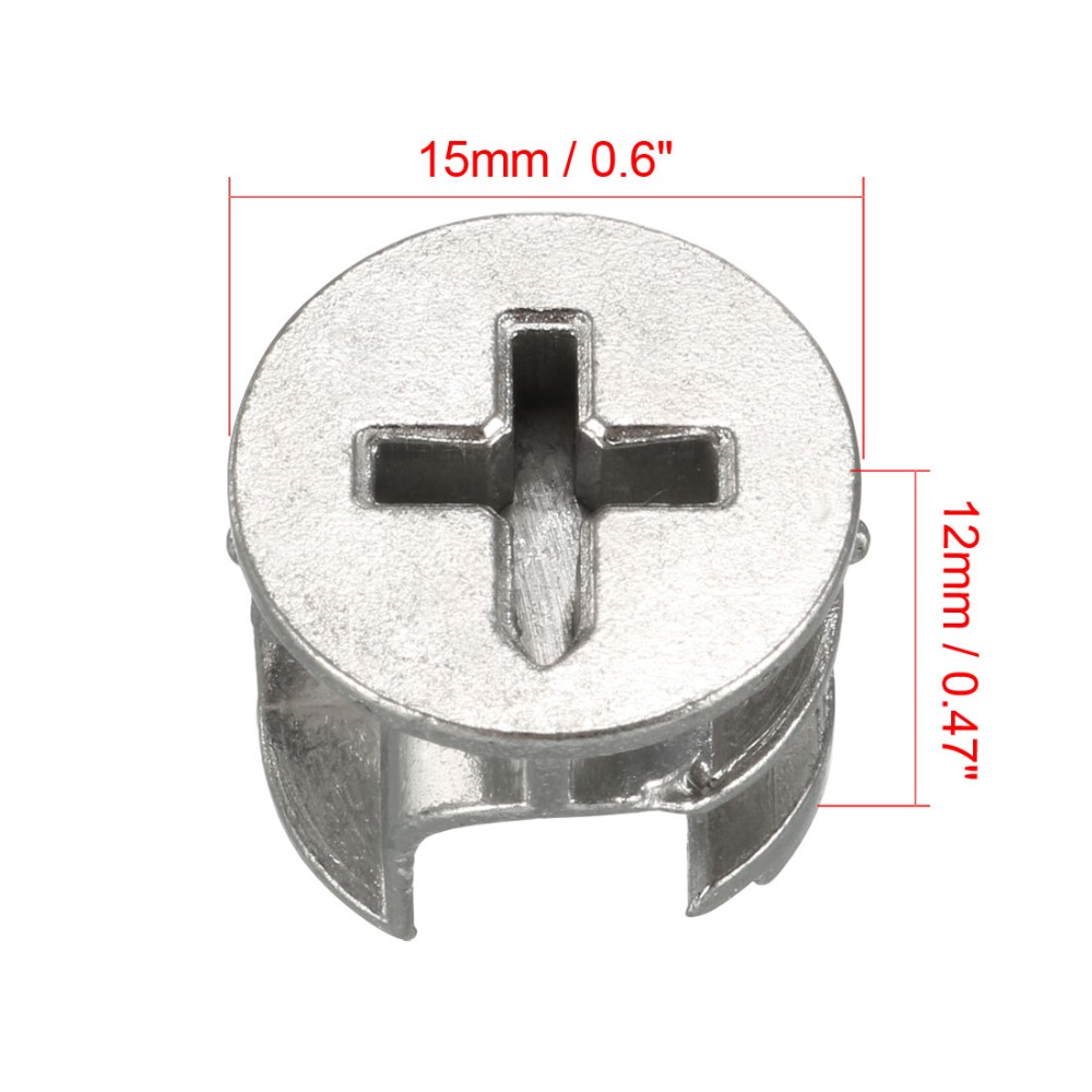 Uxcell Novo Kit Quente de 10 P - Cam Lock Nut avaliação e preço