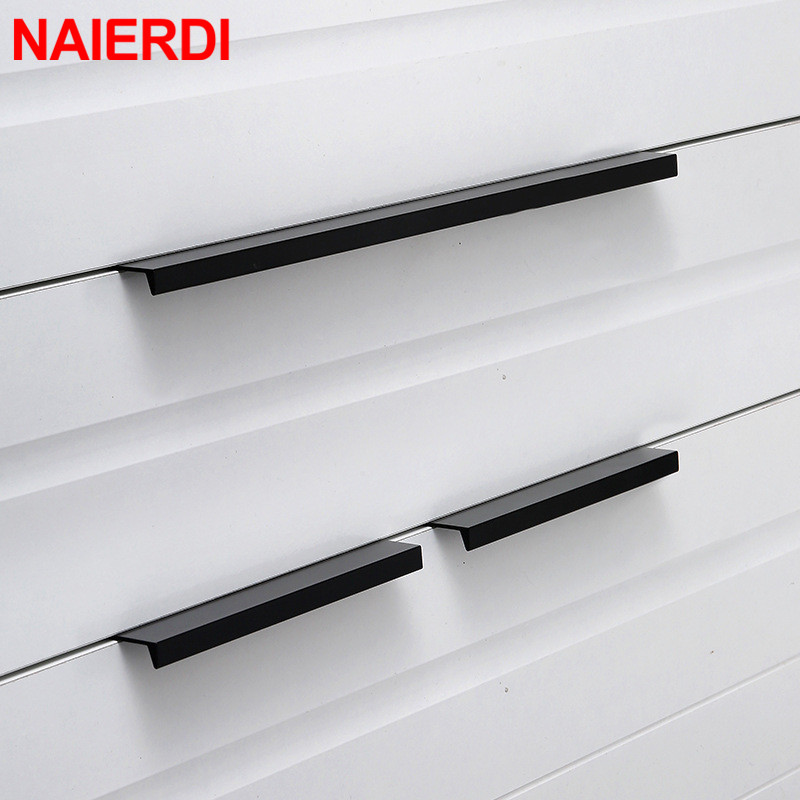 Naierdi puxador de armário ocu - Furniture Hardware Black avaliação e preço