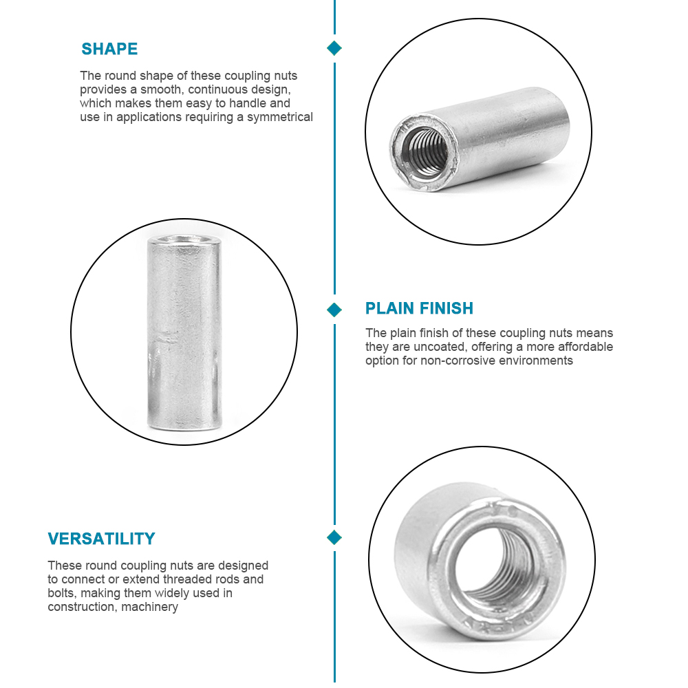 1-5 pces porcas de acoplamento - Cam Lock Nut avaliação e preço
